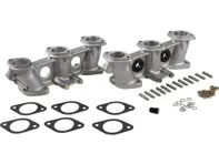 PMO induction tall inlet manifold set for 46mm carburettor. Porsche 911 2.7ltr through to 3.0ltr MFI with ported cylinder head - PM-O904-0, PM-O905-0