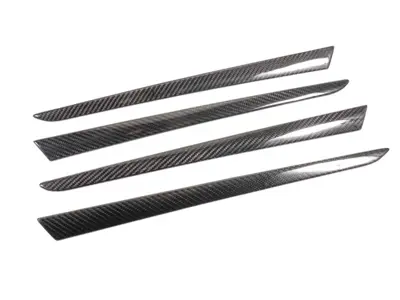 Door trim kit carbon fibre by Rennline. Porsche 955 / 957 Cayenne - 9555550890062W, 9555550900062W, 95555506302CS3, 95555506402CS3 - I184