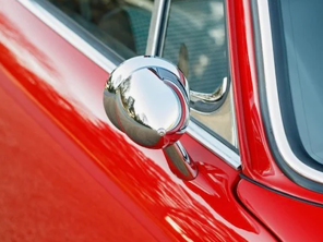 Aluminium bullet mirror set, Chrome Plated. Porsche 911 1965-1973 - 91173102010, 91173111600, 90173111101 - BulletDriveSilver_1973early, BulletPairSilver_1973early