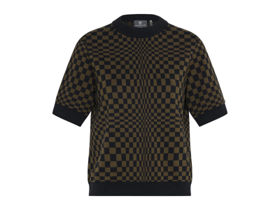 Women's Jacquard Polo Shirt with Iconic Pascha Pattern - 911 Spirit 70 - WAP5130XS0RS70, WAP51300S0RS70, WAP51300M0RS70, WAP51300L0RS70, WAP5130XL0RS70, WAP513XXL0RS70