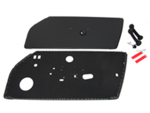 RS / RSA / Backdate Style Door panels in Black Vinyl for Porsche 911 / 912 1965-73