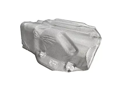 Heat shield protection. Porsche 997 Turbo - 99750547801, 99750547701