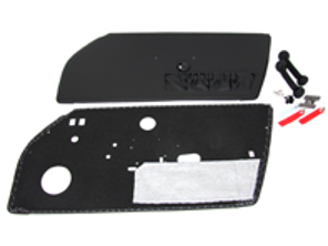 RS / RSA / Backdate Style Door panels in Black Vinyl for Porsche 911 / 912 1965-73