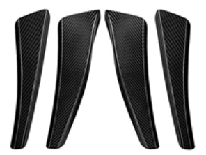 Carbon fibre front bumper dive plane kit. Porsche 991.1 GT3 / GT3 RS - A0238A-M, A0238A-P