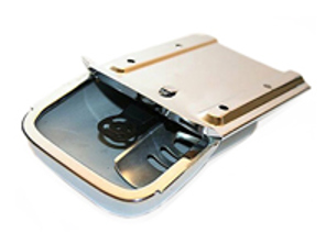 Ashtray with mounting plate. Porsche 356A / 356B / 356C - 64455206101, 1689806700