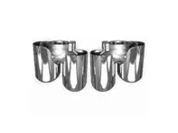 Exhaust Tail Pipes SPORT Version. Porsche 991 Carrera 3.4L - 99104420010