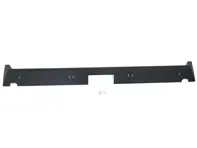 Lower dash delete cover, in Black. Porsche 911/912/930 1975-85 - DA73