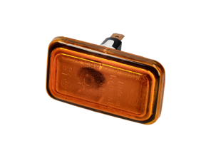 Side repeaters square, AMBER. Porsche 924/ 944 / 968/ 993/ 964/ 911 - 4A0949101 - 4A0949101