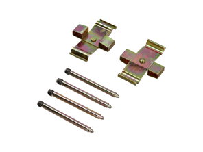 Brake pad pin kit, Front. Porsche 911 1974-83 - 91135195100 - PS8846-K, 1664000410, 1525