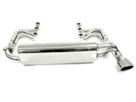 Exhaust Muffler / Silencer Rear box Race System DesignTek for Porsche 964 - 3606006401, 116081, 69-PS101, 96411104504, 96411104605, 96411104205, 96411321316, 96411321315, 96411104502, 96421104004, 96421103905, 96421103932