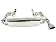 Exhaust Muffler / Silencer Rear box Race System DesignTek for Porsche 964 - 3606006401, 116081, 69-PS101, 96411104504, 96411104605, 96411104205, 96411321316, 96411321315, 96411104502, 96421104004, 96421103905, 96421103932