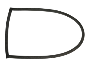 Rear 1/4 window seal (inner). Porsche 356 COUPE - 64454390500, 64454390500 - 356102, 1686000400