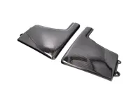 Centre console side panels, carbon fibre. Porsche 987 /997