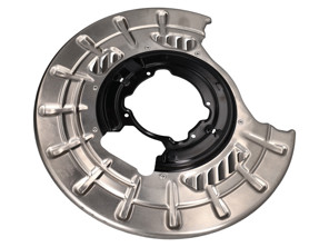 Brake disc cover plate. Porsche 958 Cayenne - 95835280110, 95835280210
