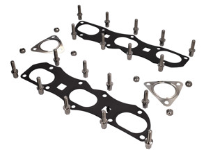 Exhaust manifold gasket, nut and bolt kit. Porsche 997TT MKII - 99907358901, 90037822701, 90037813100