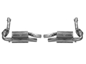 Sports exhaust rear silencer and cat kit Porsche 987 Gen 1 Boxster and Cayman