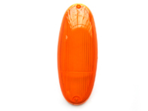 Indicator lens, front, Amber. Porsche 914 - 91463193710/2, 91463193710, P14915