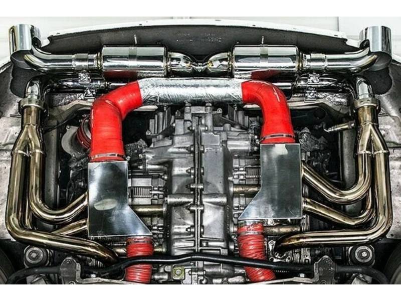 Fabspeed RSR Deluxe Round Tips. Porsche 993 Carrera - 00004420000, 99311198100, 99311198200, 00004420001 - FS.POR.993.RSRTP