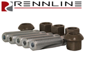 Rennline Wheel Stud Conversion Kit. Porsche 996/997/991/Boxster/Cayman/Panamera/Cayenne - LS01