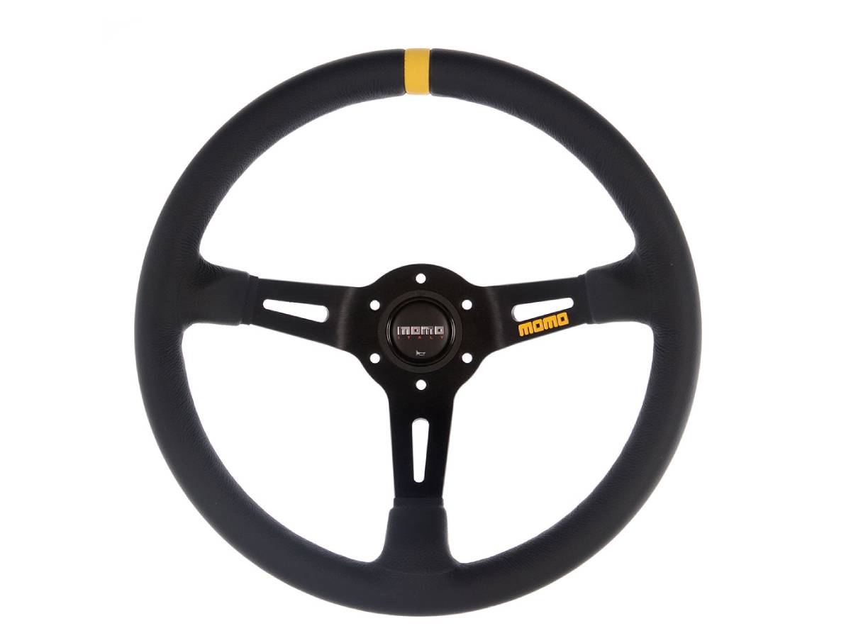 Steering wheel MOD08 - Black Leather - Momo VR08LEBK331PR