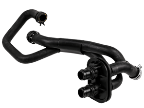 Heating Hose, Hose Set With Clips, LHD. Porsche 95B Macan S / GTS / Turbo 2014-18 - 95B819337