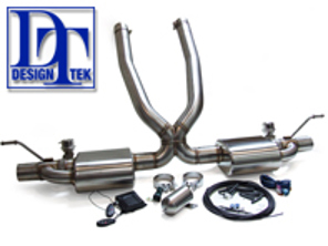 Exhaust Muffler / Silencer Sports VALVETRONIC DesignTek for Porsche Cayenne