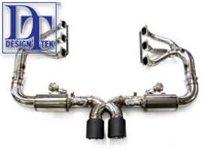 Sports Exhaust, Headers, Cat Bypass system with Valvetronic Porsche 991 GT3 / 991 GT3RS