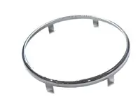 Horn button trim ring. Porsche 356B / 356C - 64434782906, 64434782905, 60928743446