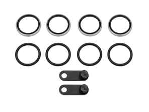 Rear Brake Caliper Piston Dust Cap and Seal Kit. Porsche 928 S4 / 928 GTS / 928 GT / 944 turbo - 95135291901, 95135291900