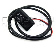 Rear Window Wiper Switch. Porsche 928 90-95 - 9286131290470B