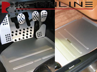 Rennline Track Mat Set. Driver & Passenger Side. Porsche 914 - TM0304