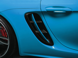 TechArt side air vent trim. Porsche 718 Boxster and Cayman - 082.100.480.009, 982853189OK1, 982853190OK1, 982853189DOK1, 982853190DOK1, 982853189COZ1, 982853190COZ1