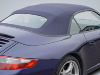 Cabriolet hood without rear screen. Porsche 997 Gen. 1 - 997561901151, 997561901152, 997561901153, 997561901154, 997561901155, 997561901156, 997561901108, 997561901302