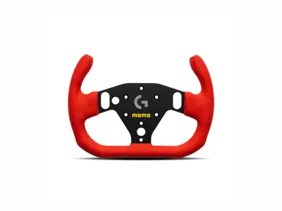 MOMO SIM GT-Racer 290 x Logitech G Steering Wheel - Red - VLOSIMGTRED290 - VLOSIMGTRED290