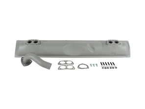 Exhaust muffler / silencer sport rear box. Porsche 914 1970-76 - 1620000410, 91.403, 021251053C - 1620000410