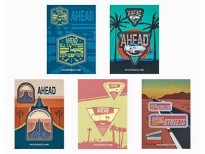 AHEAD No. 2 Sticker Collection - Limited Edition - WAP0508010SSTS