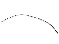 1/4 rear window trim moulding lower, Black. Porsche 928 - 9285434181070K, 9285434171070K