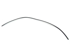 1/4 rear window trim moulding lower, Black. Porsche 928 - 9285434181070K, 9285434171070K