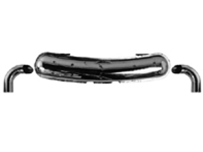 Exhaust Muffler / Silencer Rear box Sport. Porsche 911 1964-73 2 IN / 2 OUT 70mm outlet - 91111101105SDL, 91111102500SDL, 92.510SDL, 92510SDL, 1620604200