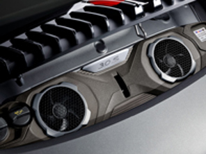 Cover for engine compartment, Titanium Grey. Porsche 992 C2S / C4S Cabrio - 99204410103