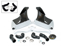 Complete performance charge air high flow cooling kit with inlet pipes. Porsche 997.1 Turbo - BIG-140, BIG-140-76, DO88