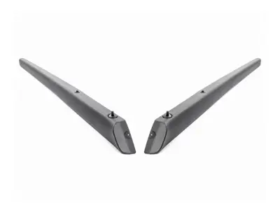 Leather Garnish Rail Pair, Black LHD. Porsche 911 Coupe / Targa / Cabriolet 1978–86 - 91155508345, 91155508446 - I237