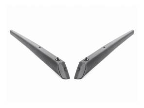 Leather Garnish Rail Pair, Black LHD. Porsche 911 Coupe / Targa 1974-77 - 9115550834721S, 9115550844821S, 91155508347, 91155508448 - I236