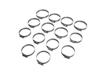 Heater hoses clamp kit. Porsche 964 Turbo 94-94 - 93021123801, 93021123801, 93021119600, 93021124600, 99978203790, 99978203790, 93021123900 - DO88, DO88-KIT157