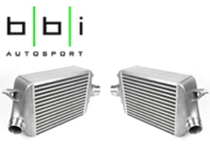 BBi Autosport performance intercooler upgrade kit. Porsche 991 Turbo