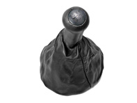 Gearshift  leather, Black. Porsche 968 - 944424075028YR, 94442407502
