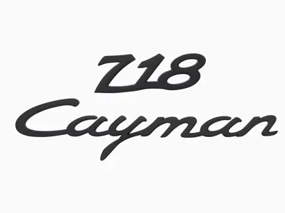 Porsche Two-piece magnet set with logo - 718 Cayman - WAP0502060PCAY