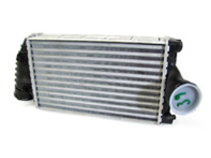 Radiator intercooler, Left. Porsche 996 GT2 (OE Part No. 99611099071 / 99611098971) - 177013N, 99611099071, 99611098971, 8ML376765191, 8ML376765211, 8ML 376 765-191, 8ML 376 765-211