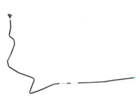 Power steering return line. Porsche 993 RHD cars - 99334745403