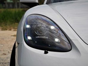 LED headlights in Black (PDLS style) with AFS Porsche 718 Boxster / 718 Cayman RHD Cars - 98204490011 - 982925009/10LL